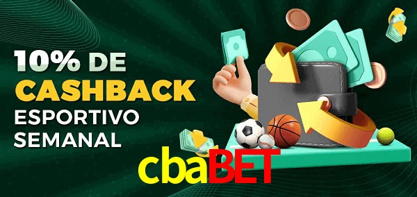 10% de bônus de cashback na cbabet